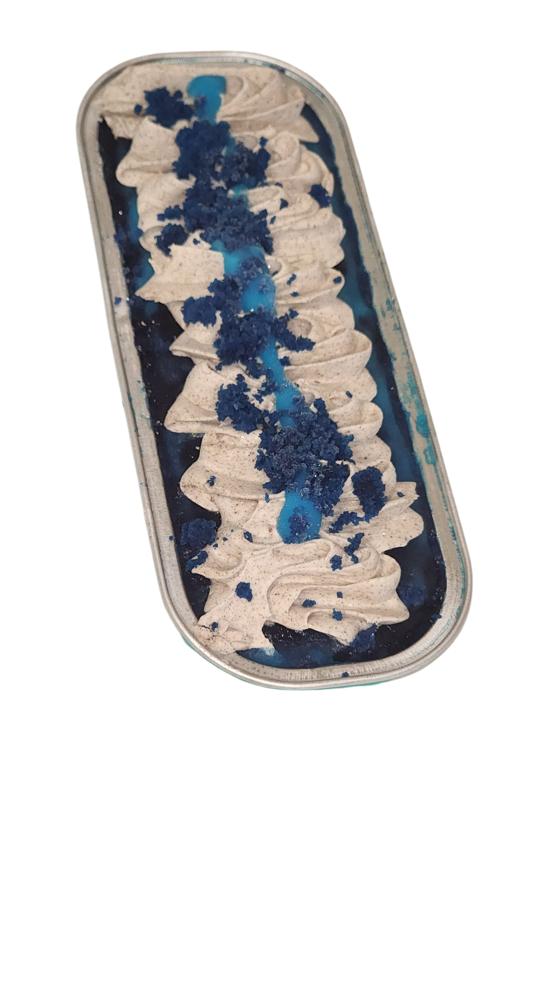 Blue Velvet Loaf Cake