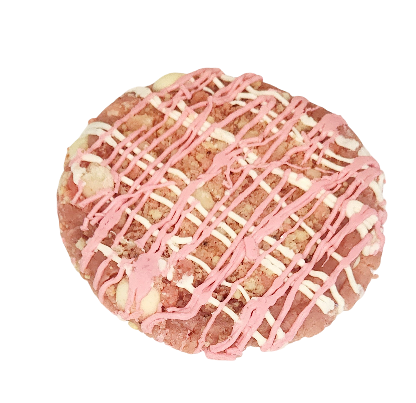 Galleta crujiente de fresa